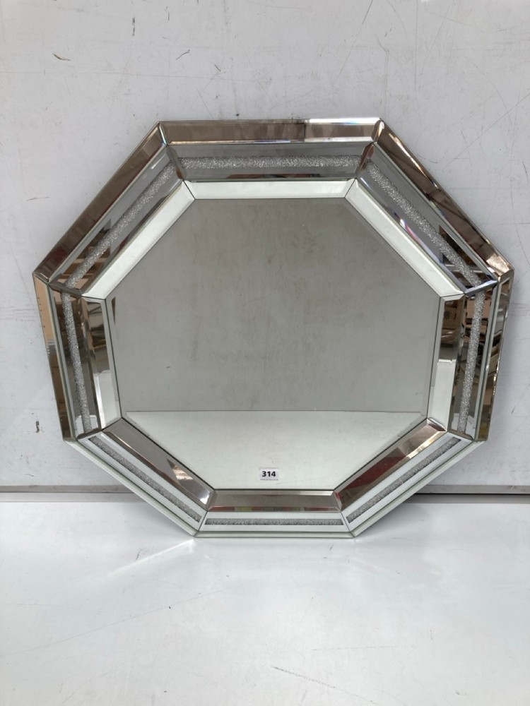 PRAGUE SPARKLE MIRROR 700 X 700MM - RRP £125