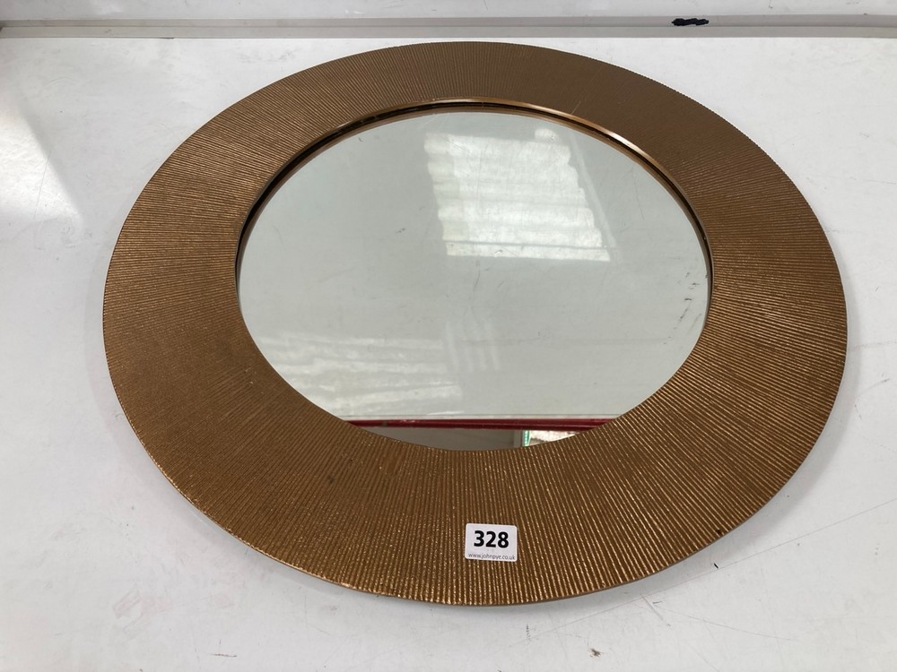 DODFORD MIRROR IN ANTIQUE BRASS 655 X 655MM - RRP £269