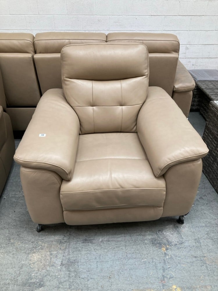 LA-Z-BOY SLOANE POWER RECLINER ARMCHAIR IN DOLCE TAUPE - RRP £1215