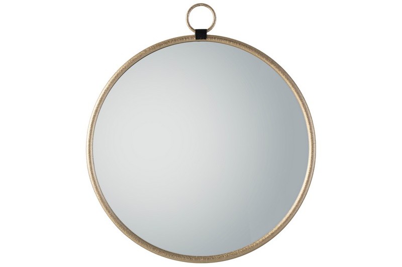 BAYSWATER GOLD ROUND MIRROR 610X700MM - RRP £104.95