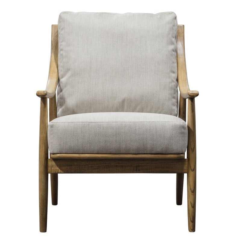 RELIANT ARMCHAIR NATURAL LINEN 630X815X900MM (329623) - RRP £875