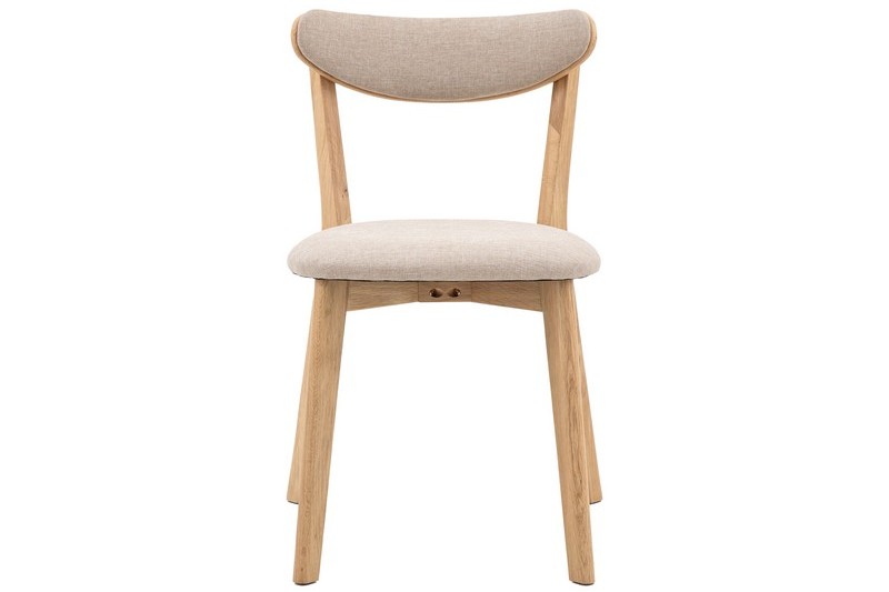 HATFIELD DINING CHAIR NATURAL (2PK) 520X515X815MM - SKU: 531678 RRP £429.95