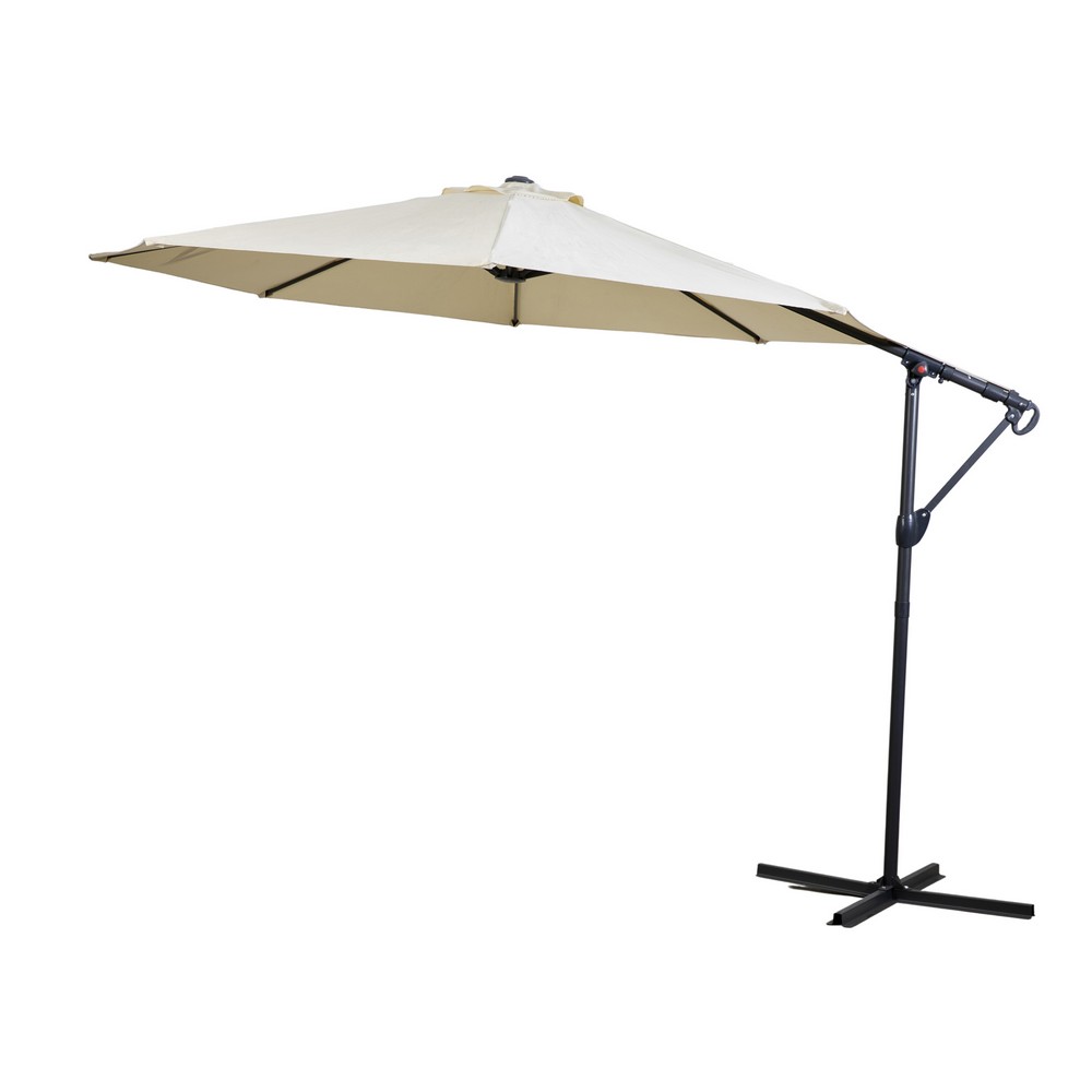 VAZZANO 3M CANTILEVER PARASOL CREAM - (684432) - RRP £199.95