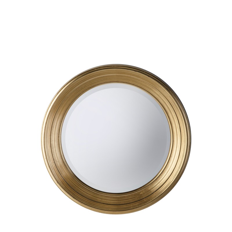 CHAPLIN ROUND MIRROR GOLD 650X650MM - SKU; 929302 RRP £299