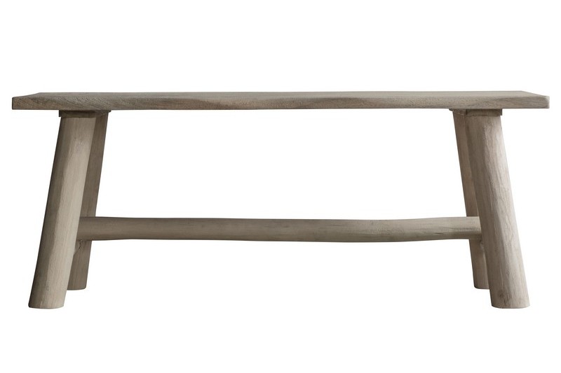 ALBERTA BENCH NATURAL RUSTIC 110X350X440MM (392047) - RRP £299