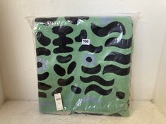 CREWEL TIGER RUG MINT GREEN - SIZE 5'' X 8'' - RRP £598