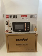 COMFEE 20L 800W MICROWAVE OVEN CM-M202RAF(CM) TO INCLUDE HADEN 17L 800W MICROWAVE OVEN