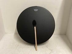 BUFFALO DRUM 16" X 3.5 FIXED BAHIA BASS IN COLOUR BLACK EARTH - RRP £107.07