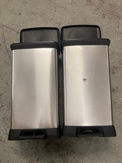 2 X CURVER 50L DECO BINS