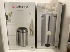 BRABANTIA 30L NEWICON PEDAL BIN TO INCLUDE BRABANTIA 60L TOUCH BIN