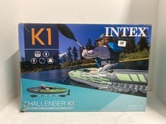 INTEX CHALLENGER K1 INFLATABLE CANOE - RRP £139.99