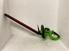 GREENWORKS 24V HEDGE TRIMMER - GREEN