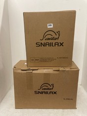 SNAILAX FOOT MASSAGER WITH HEAT - MODEL: SL-593-NW TO INCLUDE SNAILAX FOOT CALF MASSAGER WITH HEAT - MODEL:SL-598