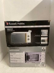 RUSSELL HOBBS GROOVE 17L WHITE MICROWAVE - MODEL NO.: RHMM723 TO INCLUDE DAEWOO 800W 20L MICROWAVE - WHITE