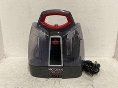 BISSELL SPOTCLEAN PORTABLE CARPET & UPHOLSTERY WASHER - BLACK/RED - RRP £140