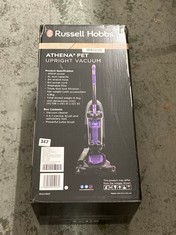 RUSSELL HOBBS ATHENA2 PET UPRIGHT VACUUM CLEANER - MODEL NO.: RHUV5601