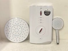 MIRA SHOWER SPORT MAX DUAL SHOWER 240V - 10.8W IN COLOUR WHITE/ CHROME - RRP £250.00