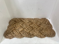 PLAITED JUTE DOORMAT 450X750MM - SKU: 764059 RRP £34.95