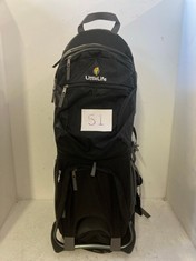 LITTLELIFE VOYAGER S5 CHILD CARRIER - BLACK - RRP £250