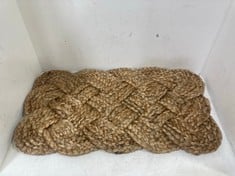 PLAITED JUTE DOORMAT 450X750MM - SKU: 764059 RRP £34.95