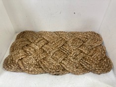 PLAITED JUTE DOORMAT 450X750MM - SKU: 764059 RRP £34.95