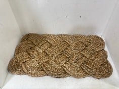 PLAITED JUTE DOORMAT 450X750MM - SKU: 764059 RRP £34.95