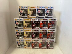 19 X POP ASSORTED FIGURES TO INCLUDE POP MARVEL SPIDER-MAN VINYL FIGURE