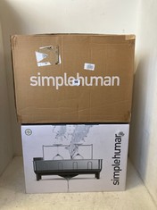 2 X SIMPLEHUMAN STEEL FRAME DISHRACK - TOTAL RRP £200