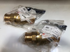 PEGLER VALVE DZR PRESS-FIT BALL VALVE 42MM BRASS 245225