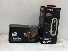 CTEK CT5 START STOP BATTERY CHARGER TO INCLUDE ADVANCED LITHIUM JUMP STARTER 3L