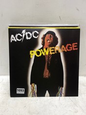 5 X ASSORTED VINYLS TO INCLUDE AC/DC POWERAGE VINYL