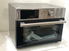 30L 1800W DIGITAL AIR FRYER OVEN WITH ROTISSERIE SILVER - RRP £189