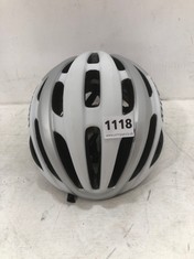 GIRO FORAY BICYCLE HELMET WHITE/SILVER - SIZE M