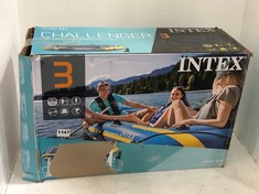 INTEX CHALLENGER 3 INFLATABLE 3 PERSON BOAT - RRP £117