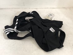 ADDIDAS BLACK 2 PIECE SWIMSUIT - SIZE 30" TO INCLUDE ADIDAS BLACK 2 PIECE SWIMSUIT - SIZE 28"