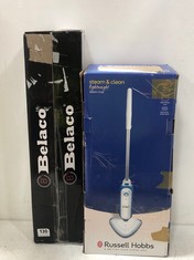 BELACO VACUUM CLEANER VS-121BEL TO INCLUDE RUSSELL HOBS STEAM & CLEAN LIGHTWEIGHT STEAM MOP