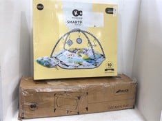 KINDERKRAFT SMARTPLAY PLAY MAT TO INCLUDE HAUCK DREAM'N PLAY TRAVEL COT