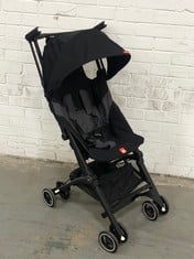 GB GOLD POCKIT+ ALL-TERRAIN ULTRA COMPACT PUSHCHAIR VELVET BLACK - RRP £184