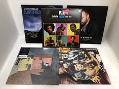 5 X ASSORTED VINYLS TO INCLUDE JUSTIN TIMBERLAKE JUSTIFIED VINYL