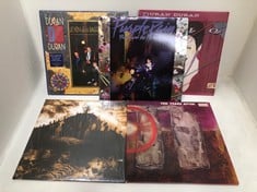 5 X ASSORTED VINYLS TO INCLUDE DURAN DURAN SEVEN & THE RAGGED TIGER