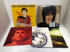 5 X ASSORTED VINYLS TO INCLUDE RAGE AGAINST THE MACHINE EVIL EMPIRE VINYL