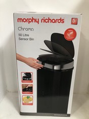 MORPHY RICHARDS CHROMA 50L SENSOR BIN