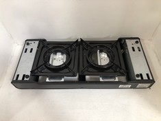 GEEPAS 2-IN-1 PORTABLE GAS STOVE DOUBLE BURNER GGC31042UK