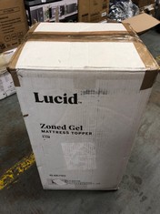 LUCID ZONED GEL 5CM MATTRESS TOPPER 150 X 200CM