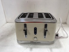 RUSSELL HOBBS INSPIRE CREAM 4 SLICE TOASTER