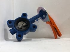 JET RANGE 614 LUG TYPE BUTTERFLY VALVE - SIZE 50 - DISC 316SS - PRODUCT NUMBER K86088 - RRP £336