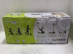 GLOBBER GO UP COMFORT 3-IN-1 TRI-WHEEL SCOOTER