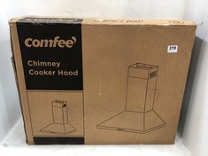 COMFEE CHIMNEY COOKER HOOD BLACK KWH-PYRA17B-60