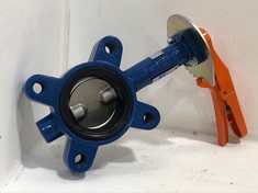 JET RANGE 614 LUG TYPE BUTTERFLY VALVE - SIZE 65 - DISC 316SS - PRODUCT CODE K86089 - RRP £398