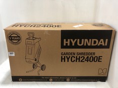 HYUNDAI 2400W 230W 45L ELECTRIC GARDEN SHREDDER HYCH2400E - RRP £139